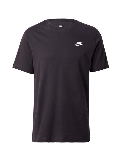 Nike Sportswear Bluser & t-shirts 'Club'  sort / hvid