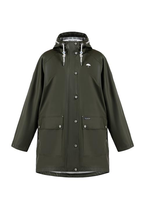 Schmuddelwedda Funktionsfrakke  oliven / hvid