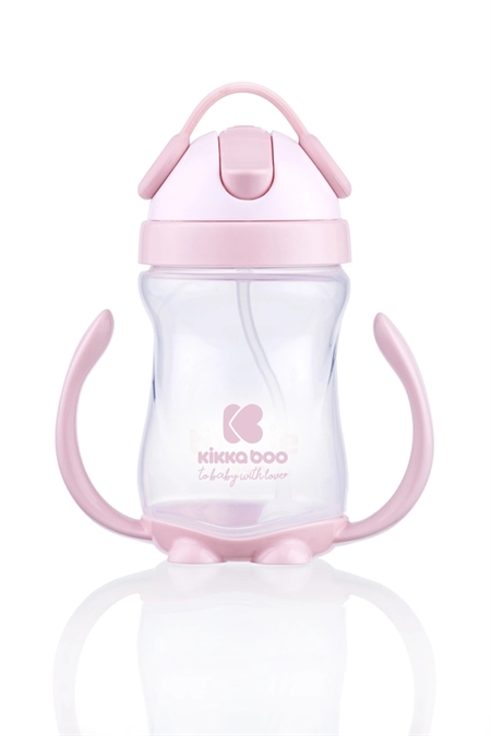 KIKKABOO Baby Kop Med Sugerør Rosa