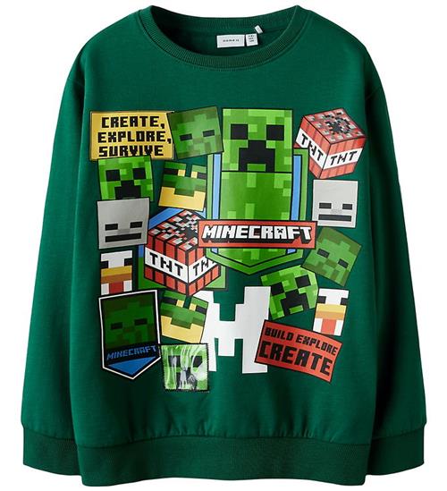 Name it Sweatshirt - NkmNeven - Minecraft - Bistro Green