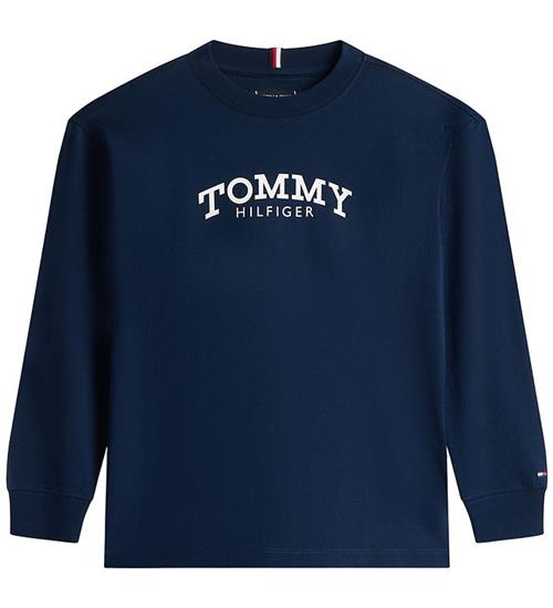 Tommy Hilfiger Bluse - Monotype - Dark Night Navy