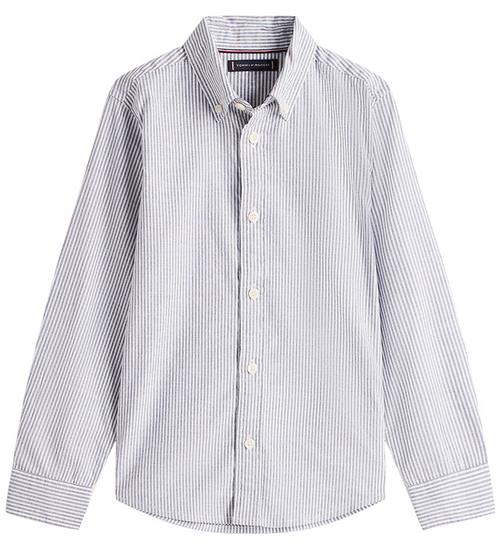 Tommy Hilfiger Skjorte - Dark Night Navy Stripe