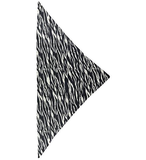 Lala Berlin Tørklæde - Triangel M - Black Tiger