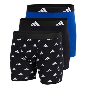 adidas 3P Active Flex Cotton Boxer Brief Flerfarvet-2 bomuld X-Large Herre