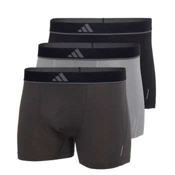adidas 3P Active Micro Flex Trunk Sort/Grå polyester Medium Herre