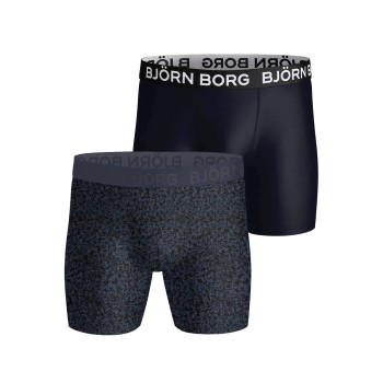 Björn Borg 2P Sports Microfiber Stretch Boxers Flerfarvet polyester X-Large Herre