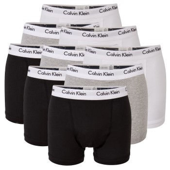Calvin Klein 9P Cotton Stretch Trunks Flerfarvet bomuld X-Large Herre