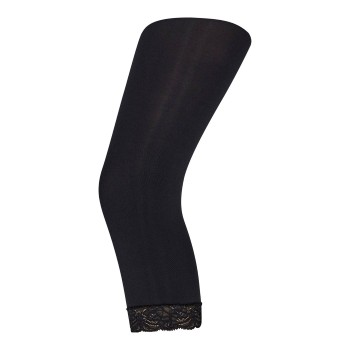 Decoy Capri Lace 60 den 3D Sort polyamid X-Large Dame