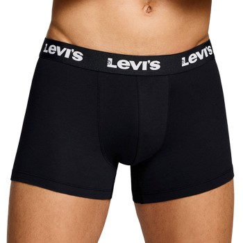 Levis 2P Repeat Logo Boxer Brief Sort bomuld X-Large Herre