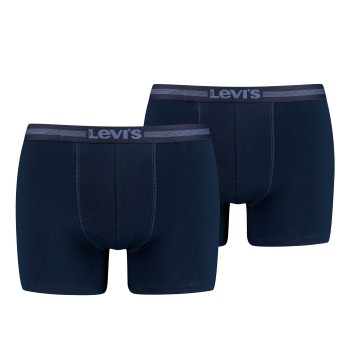 Levis 2P Tencel Boxer Brief Mørkblå lyocell X-Large Herre