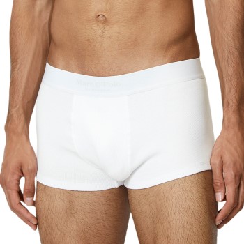Marc O’Polo Marc O Polo Men Iconic Rib Trunks 2P Hvid bomuld Medium Herre
