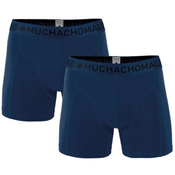 Muchachomalo 2P Cotton Stretch Basic Boxers Marineblå bomuld XX-Large Herre