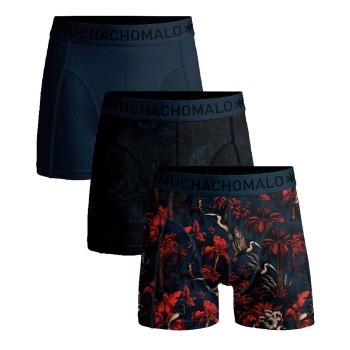 Muchachomalo 3P Cotton Stretch Boxer Flerfarvet bomuld X-Large Herre