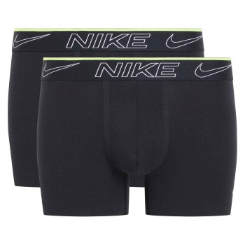 Nike 2P Elite Cotton Stretch Trunks Sort Medium Herre