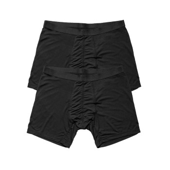 Panos Emporio 2P EcoVero Pouch Boxer Sort økologisk bomuld Small Herre