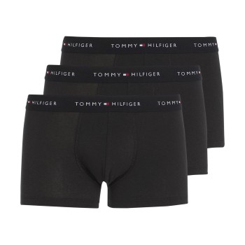 Tommy Hilfiger 3P WB Trunks Sort bomuld Medium Herre