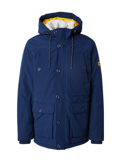 INDICODE JEANS Vinterjakke 'West'  navy / gul