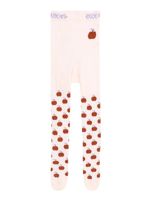 EWERS Strømpebukser 'Apfel'  lilla / mørkerød / hvid