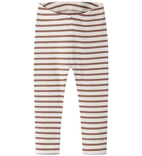 Name It Leggings - Rib - Noos - NbnBani - Toasted Coconut