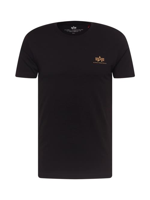 ALPHA INDUSTRIES Bluser & t-shirts  mørkebrun / grøn / khaki / sort