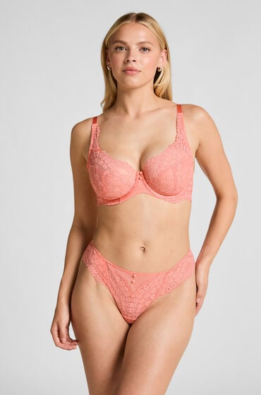 Se Hunkemöller G-streng Daisy pink ved Hunkemøller