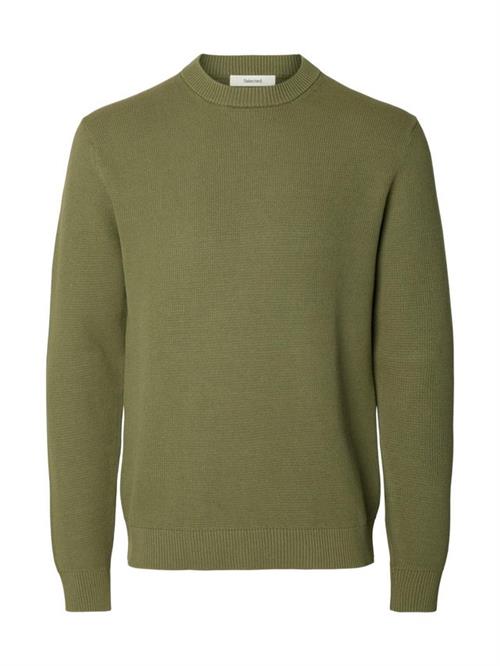 SLHDANE LS KNIT STRUCTURE CREW NECK