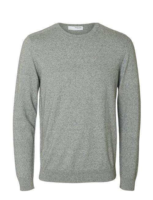 Slhberg Crew Neck Noos Selected Grey