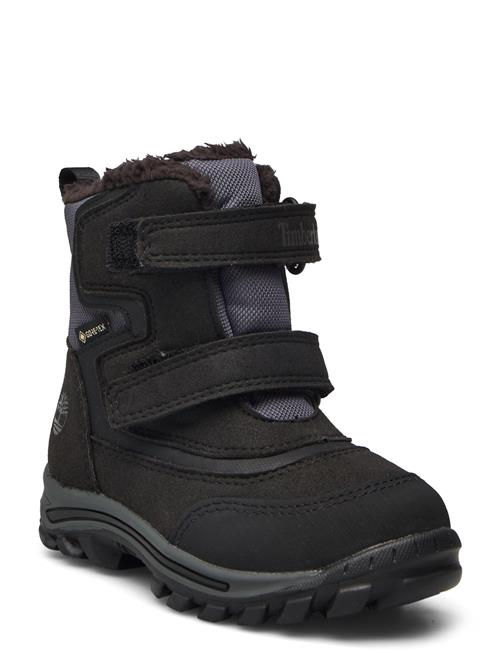 Chillberg Mid Hook & Loop Gtx Snow Boot Jet Black Timberland Black
