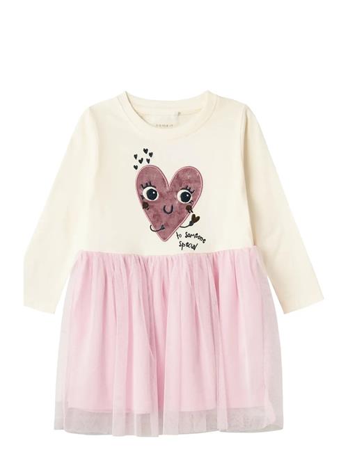 Nmfohfelia Ls Dress Box Name It Cream