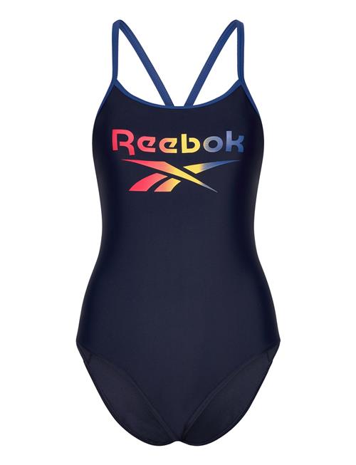 Womens Reebok Swimsuit Maggie Reebok Performance Navy