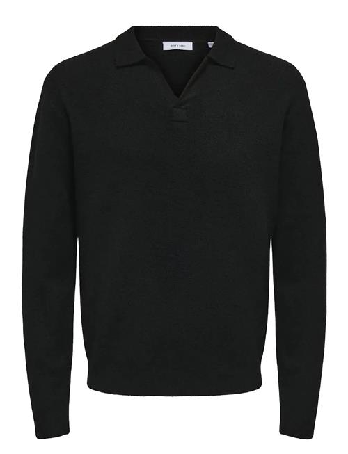 Onsraymond Reg 12 Resort Knit ONLY & SONS Black