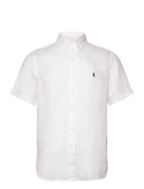 Custom Fit Linen Shirt Polo Ralph Lauren White