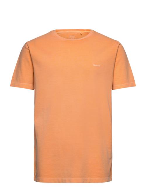 Slim Sunfaded Ss Pique T-Shirt GANT Orange
