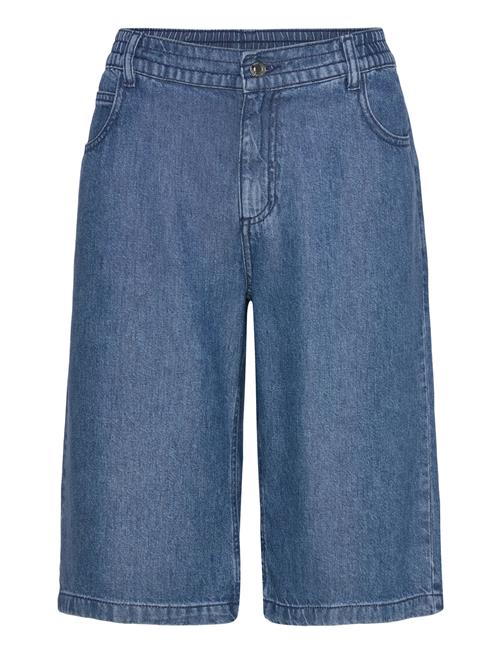 Shorts From Freequent In A Soft Denim. The Shorts Are A Classic 5-Pocket Model W FREE/QUENT Blue