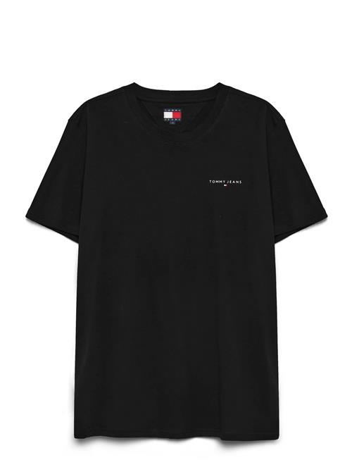 Tjm Slim Linear Chest Tee Ext Tommy Jeans Black