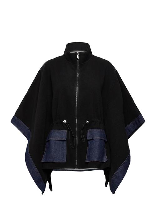 Poncho Denim Aldama Desigual Black