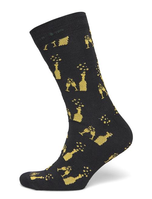 New Year Bamboo Sock Lindbergh Black