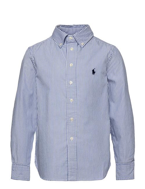 Slim Striped Oxford Shirt Ralph Lauren Kids Blue