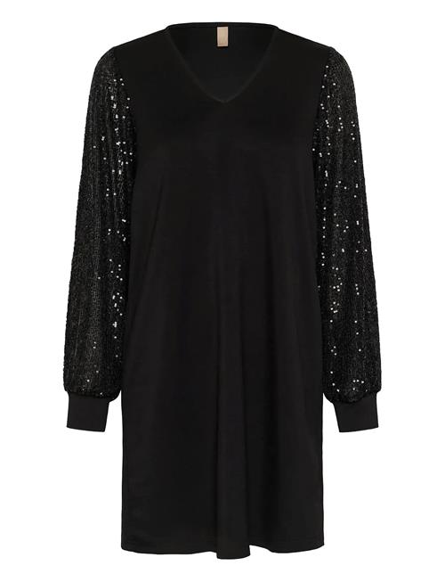 Cuchabrina Sequins Dress Culture Black