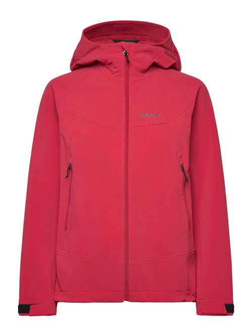Vaagaa Softshell Jacket Hood Women Bergans Red