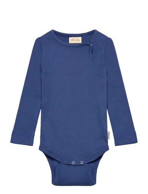 Body L/S Modal Petit Piao Blue