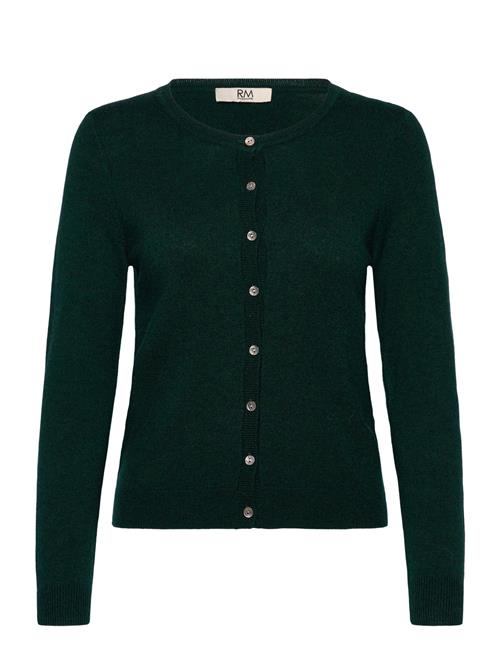 Rmwsofia Wool Ls Short Cardigan RM By Rosemunde Green