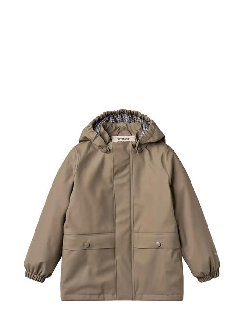 Thermo Rain Coat Aju Wheat Brown