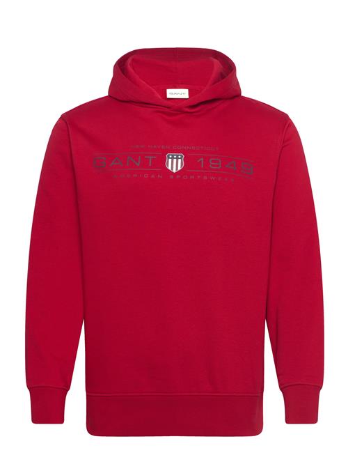 Graphic Hoodie GANT Red