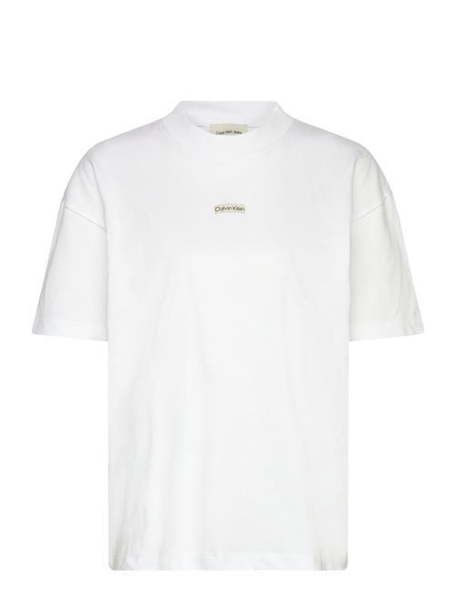 Placed Institutional Bf Tee Calvin Klein Jeans White