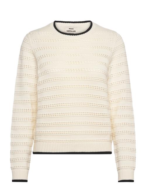 Tight Cotton Ingrid Knit Mads Nørgaard Cream