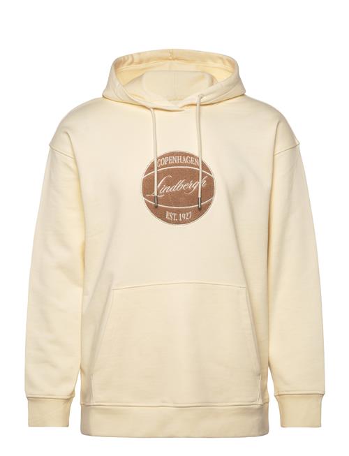 Logo Sweat Hoodie Lindbergh Cream
