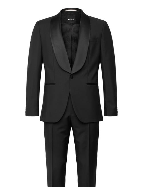 H-Huge-2Pcs-Tuxs-254 BOSS Black