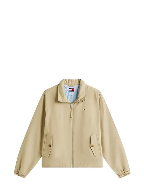Tjw Reg Zip Cotton Jacket Ext Tommy Jeans Beige