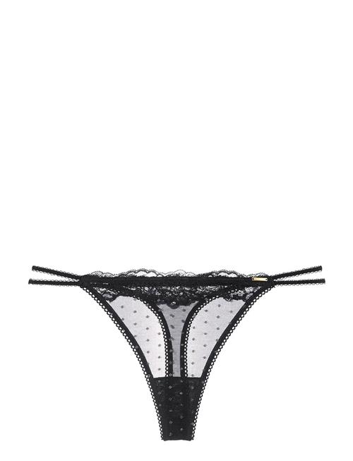 Origins-Shimmer Dot Mesh String Dorina Black